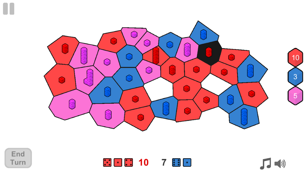 Dice Warfare スクリーンショット 1