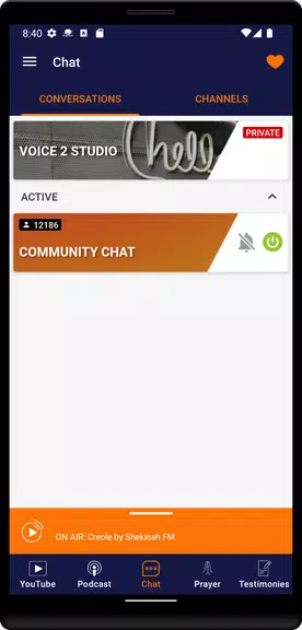 Shekinah App 螢幕截圖 1