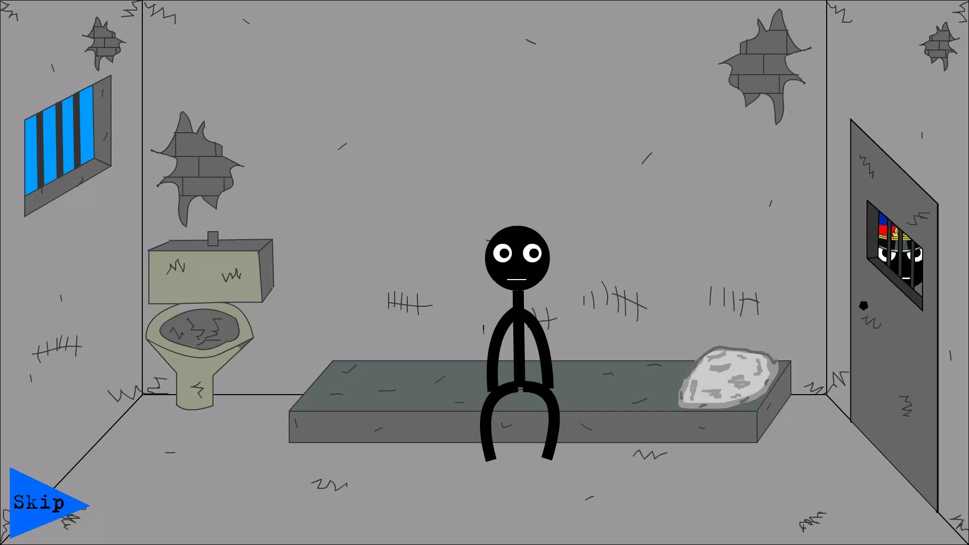 Stickman Jailbreak，Funny Escap 스크린샷 1
