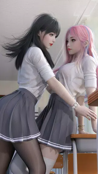 Sexy Anime Girls Wallpapers HD 螢幕截圖 1