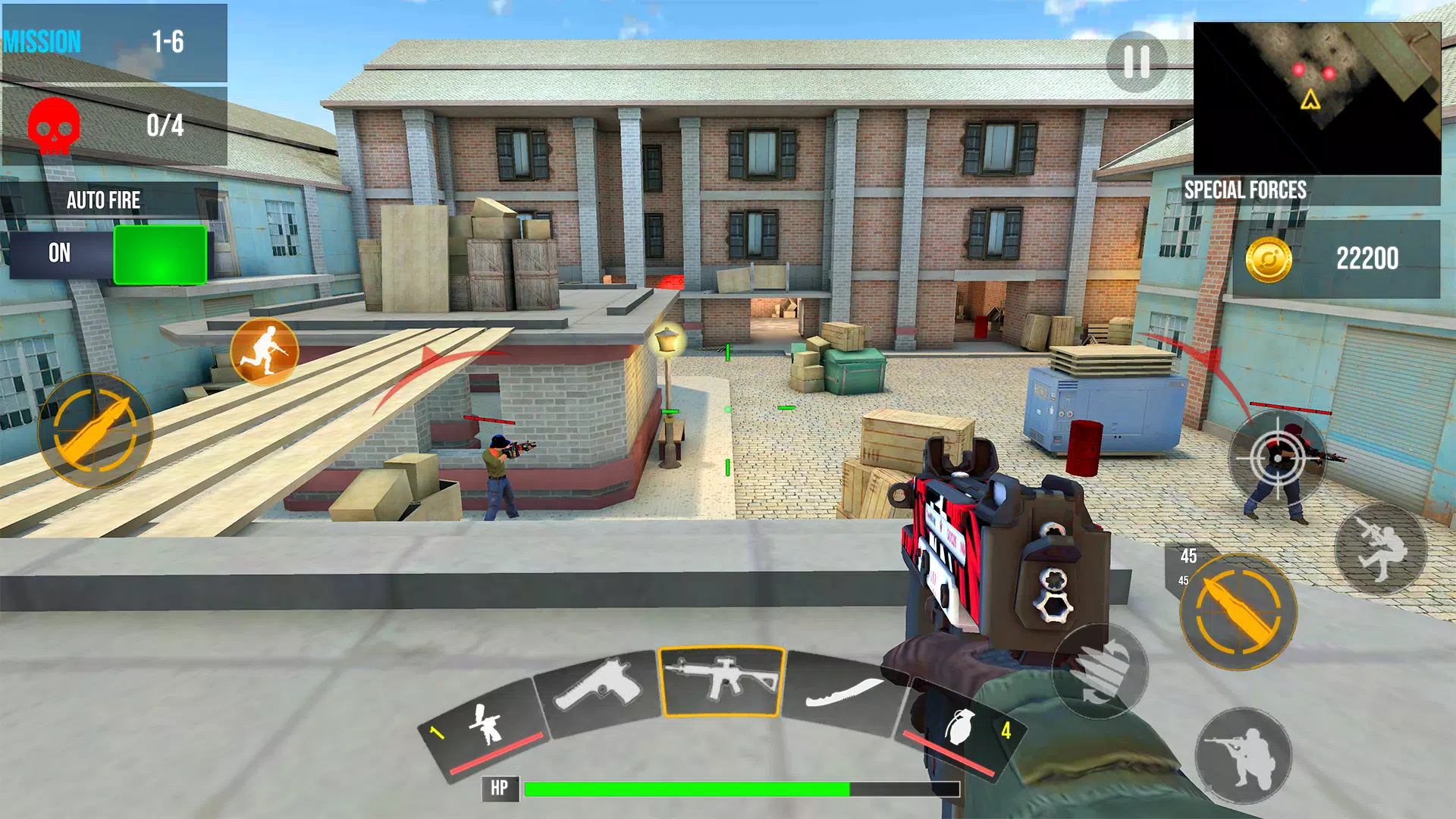 FPS Comando Huelga 3D Captura de pantalla 2