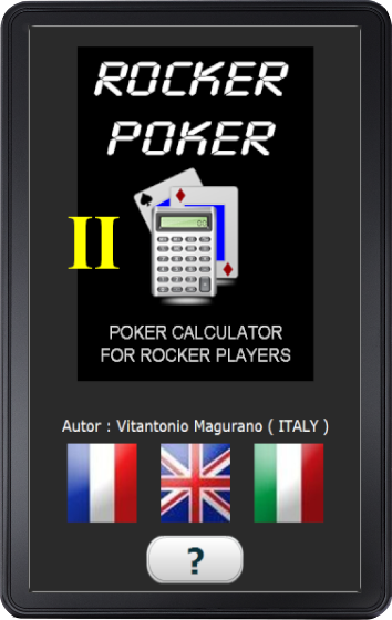 Rocker Poker Calculator II Free Скриншот 0