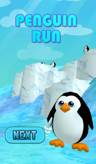 Penguin Run 3D Ekran Görüntüsü 0