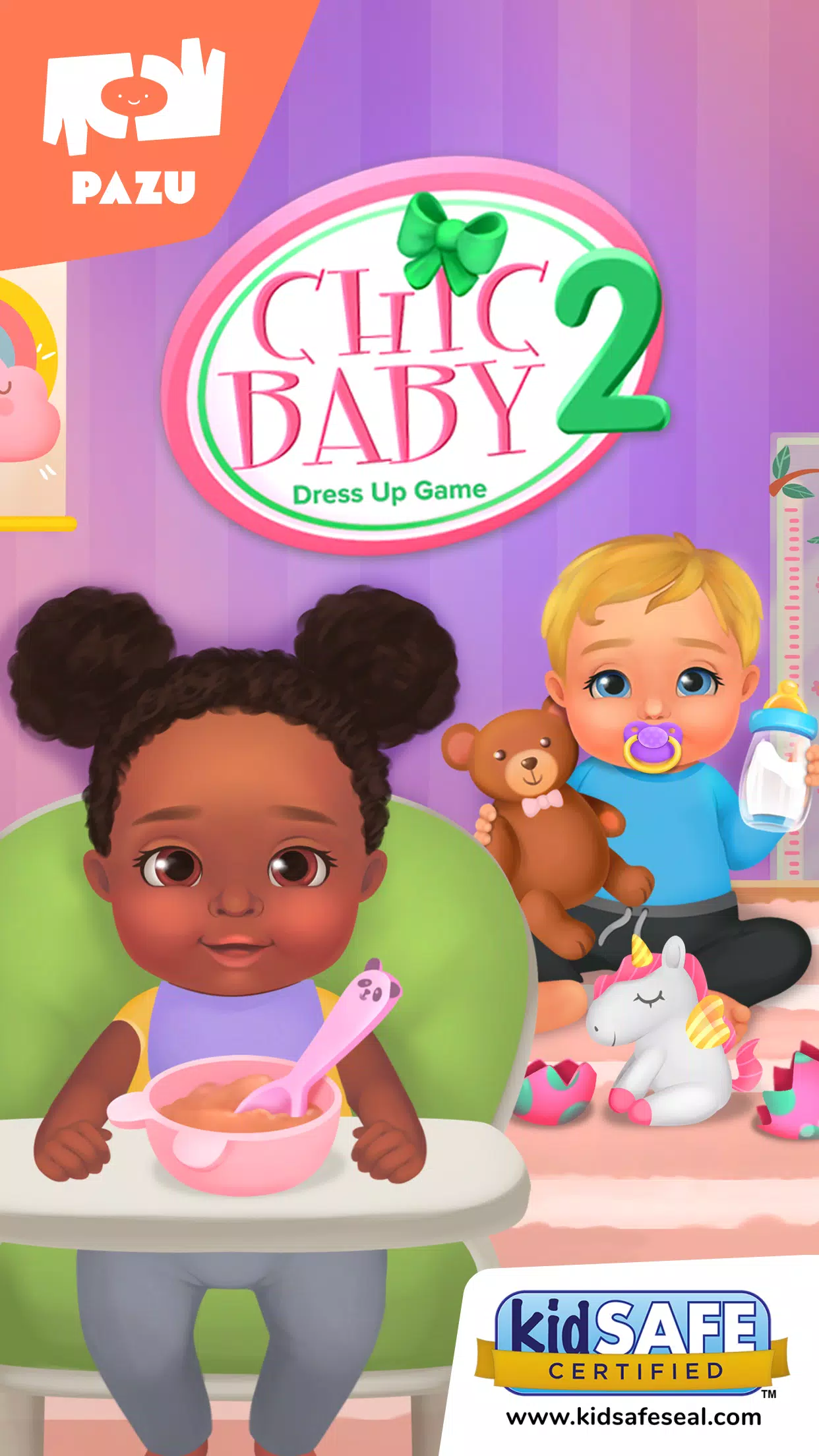 Baby care game & Dress up 螢幕截圖 0