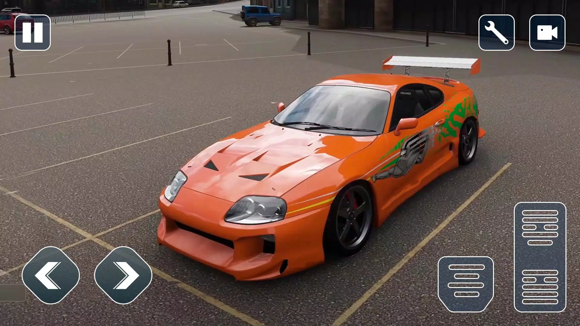 Fun Race JDM Supra Car Parking 螢幕截圖 3