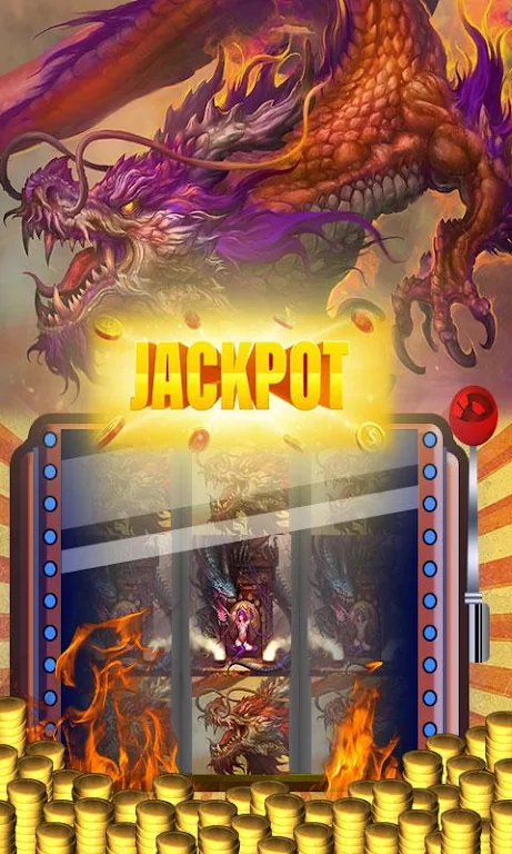 Dragon Casino Slots: Golden Flames of Vegas Captura de pantalla 1