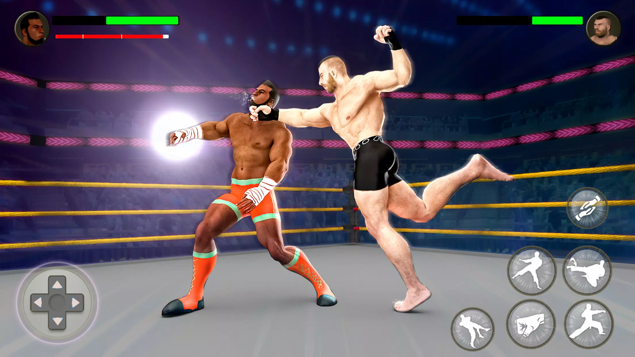 Schermata PRO Wrestling Fighting Game 1