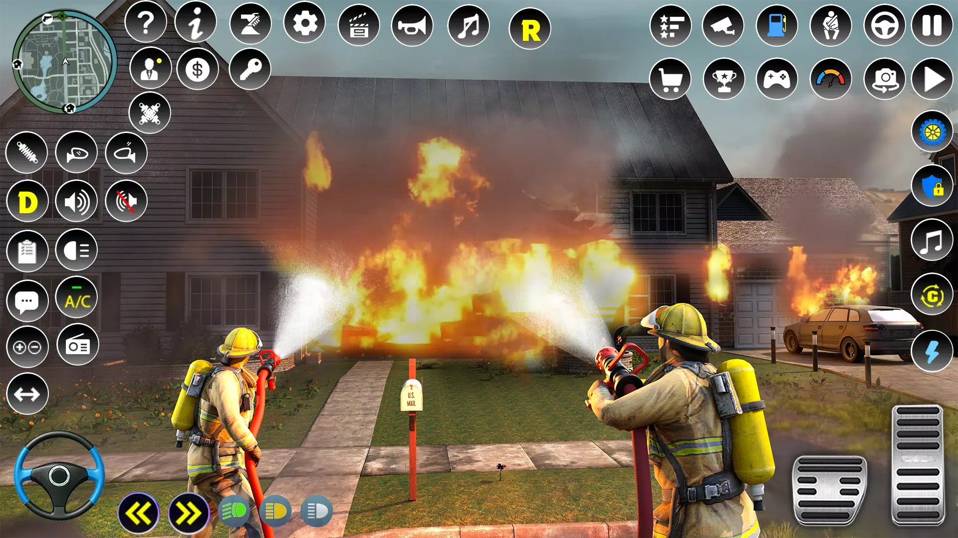 Firefighter :Fire Brigade Game 螢幕截圖 0