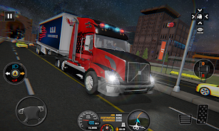 Euro Truck Transport Cargo Sim Captura de pantalla 3