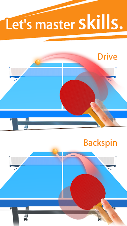 Table Tennis 3D Ping Pong Game Ảnh chụp màn hình 0