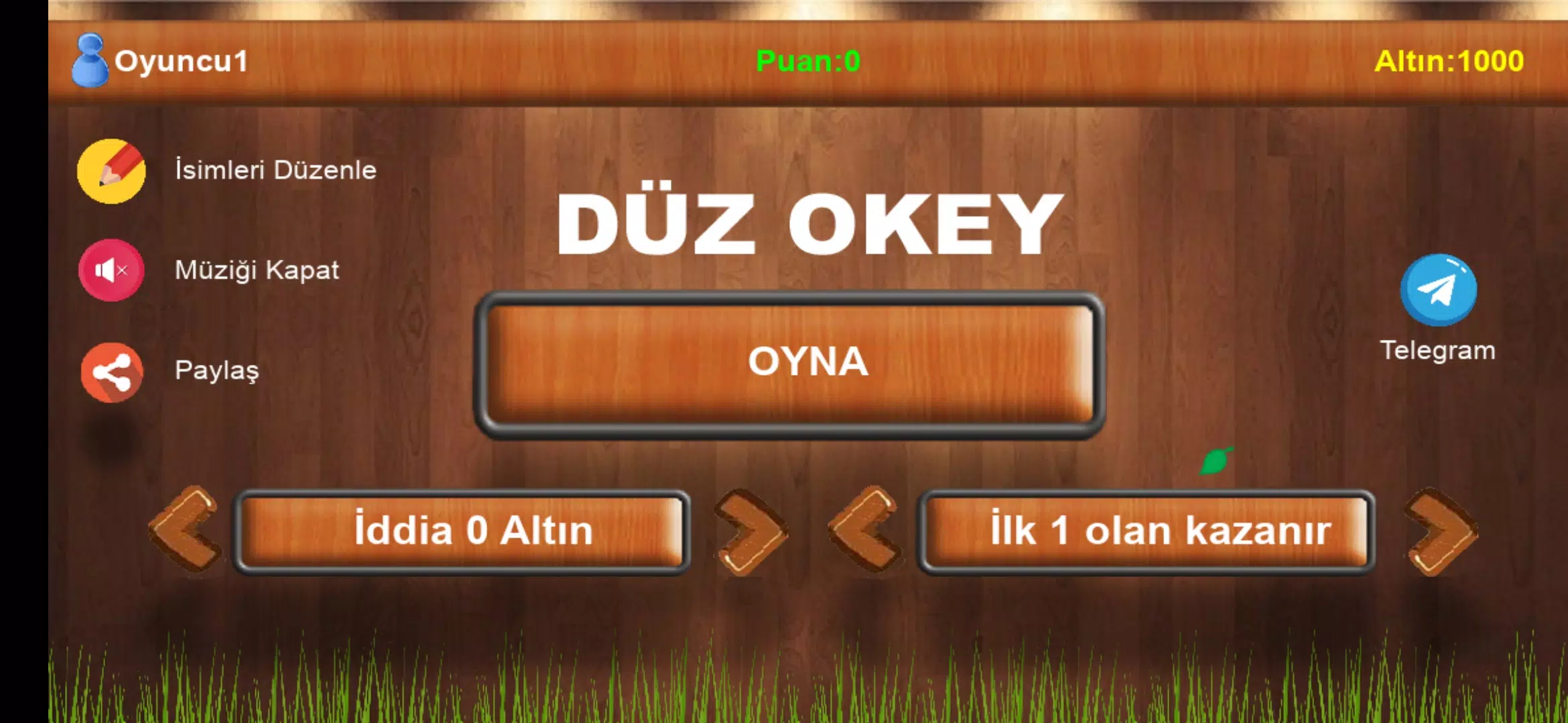 Düz Okey - İnternetsiz Tangkapan skrin 0