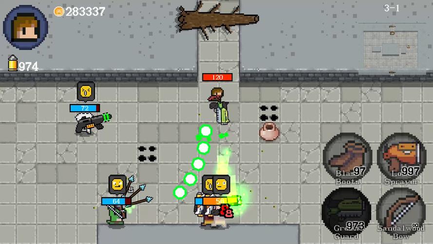 Tiny Warrior - Pixel Gun Ekran Görüntüsü 1