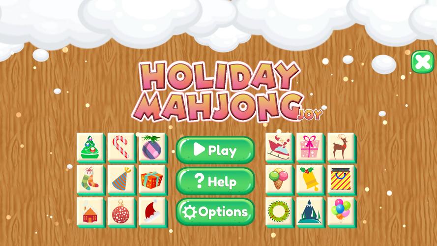 Holiday Mahjong Joy 스크린샷 0