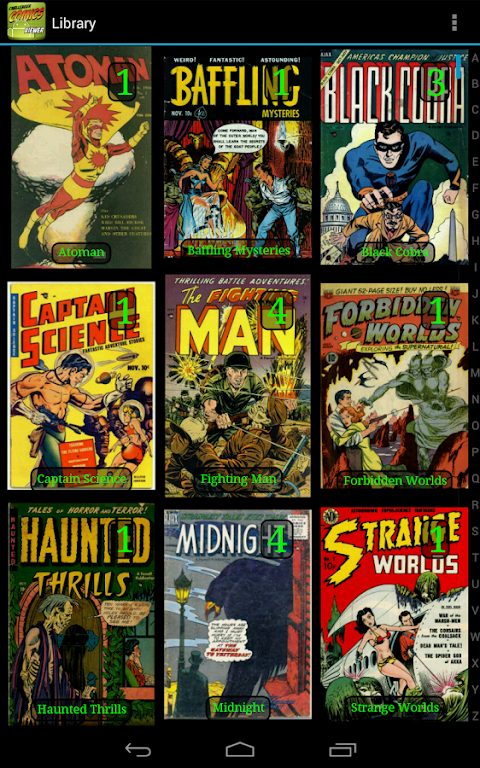 Challenger Comics Viewer 螢幕截圖 1