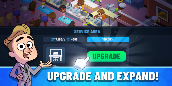 Idle Bank Tycoon: Money Empire 스크린샷 0