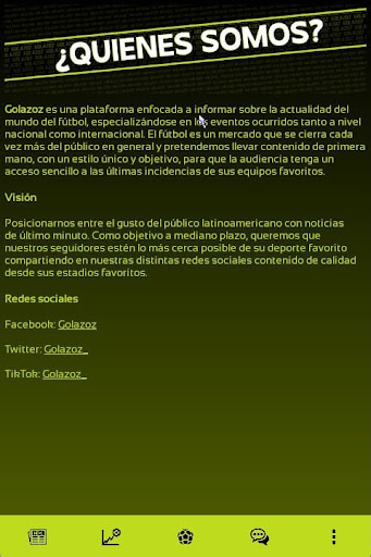 Golazoz -  Fútbol En Tus Manos应用截图第0张
