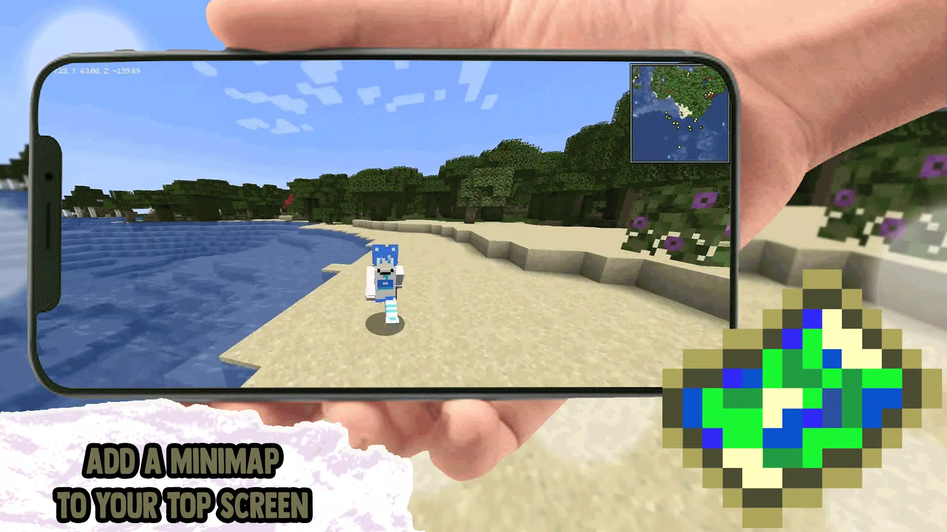 Minimap Mod Addons for MCPE 螢幕截圖 3