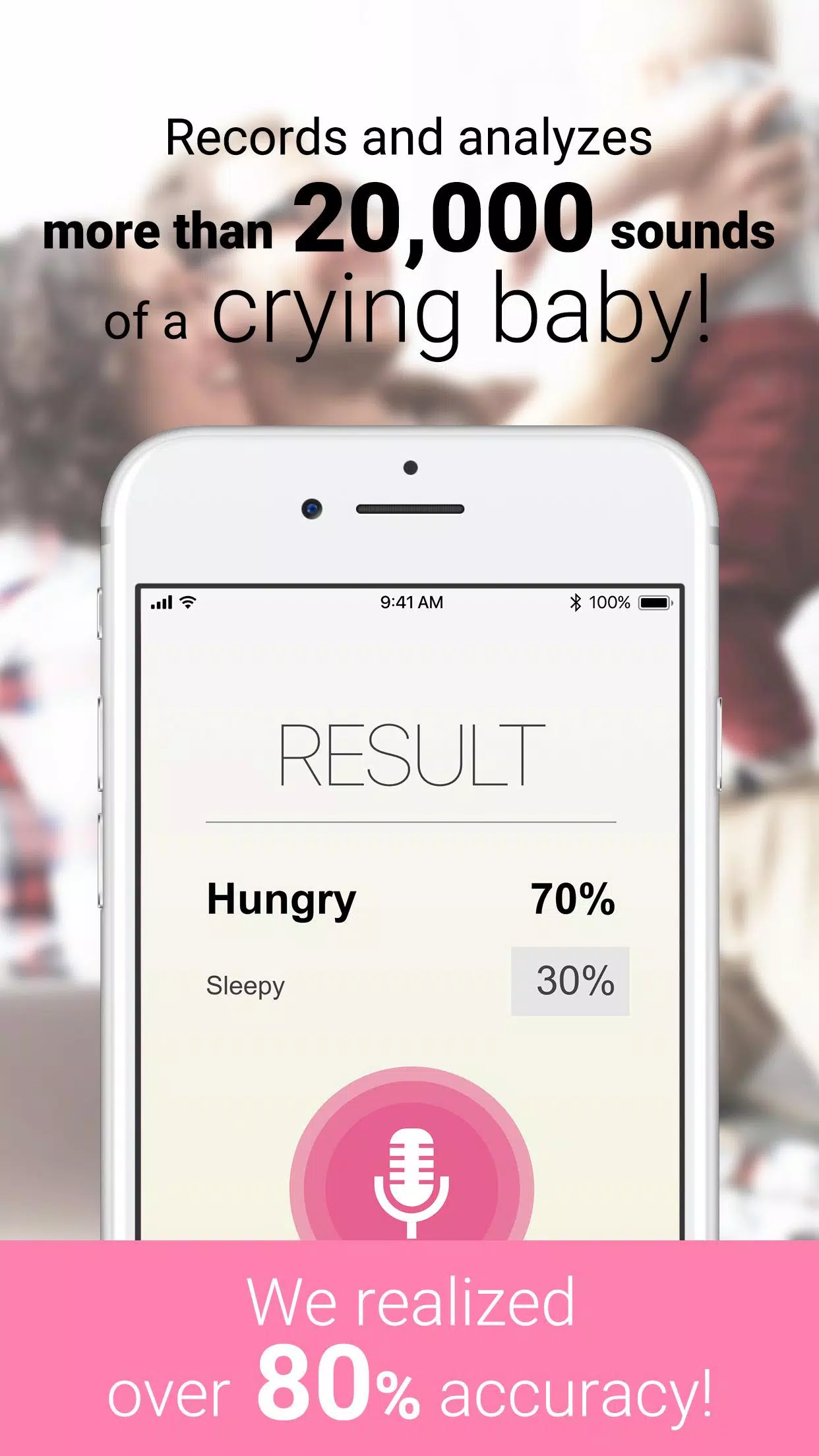 CryAnalyzer - baby translator स्क्रीनशॉट 3