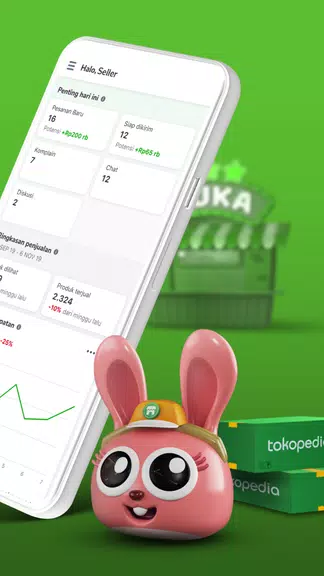 Tokopedia Seller Schermafbeelding 1