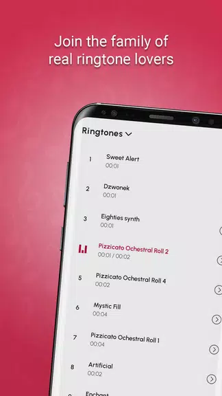 SMS Ringtones Pro: Sounds Ekran Görüntüsü 0