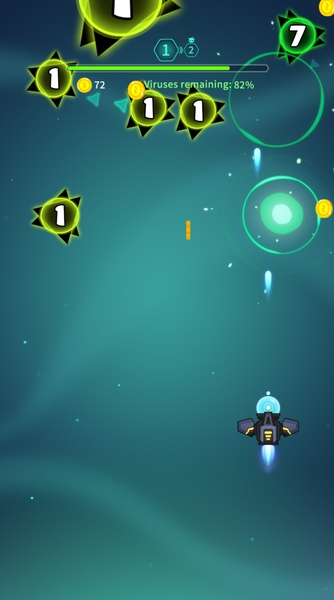 Virus War - Space Shooting Screenshot 0