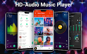 Music Player - MP3 Player & EQ ဖန်သားပြင်ဓာတ်ပုံ 3