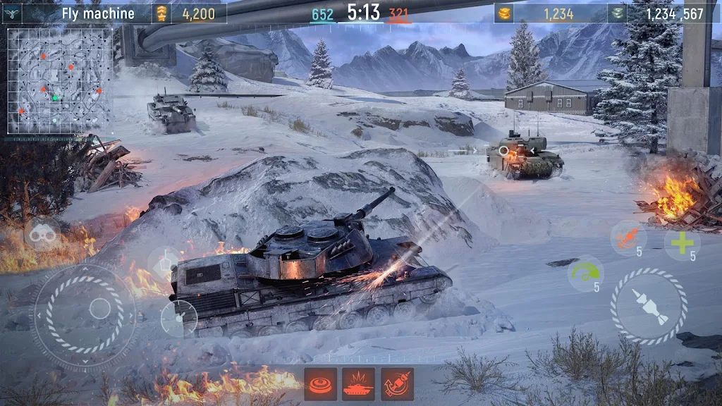 Modern Tanks：Tank Coole Spiele Screenshot 2