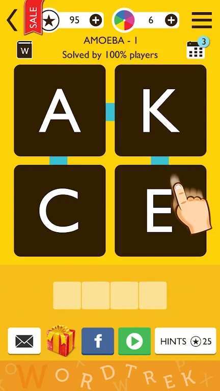 Word Trek - Word Brain streak Screenshot 2