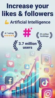 Hashtags AI: Follower Booster Ekran Görüntüsü 0