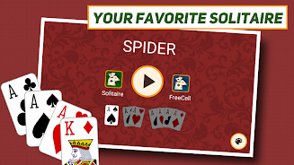 Spider Solitaire: Classic Captura de tela 0