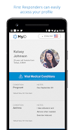 MyID – Medical ID Profile Captura de tela 0