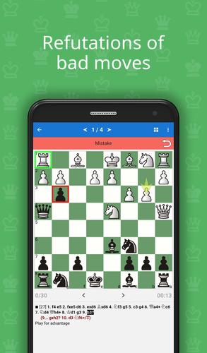 Chess Opening Lab (1400-2000) 螢幕截圖 1