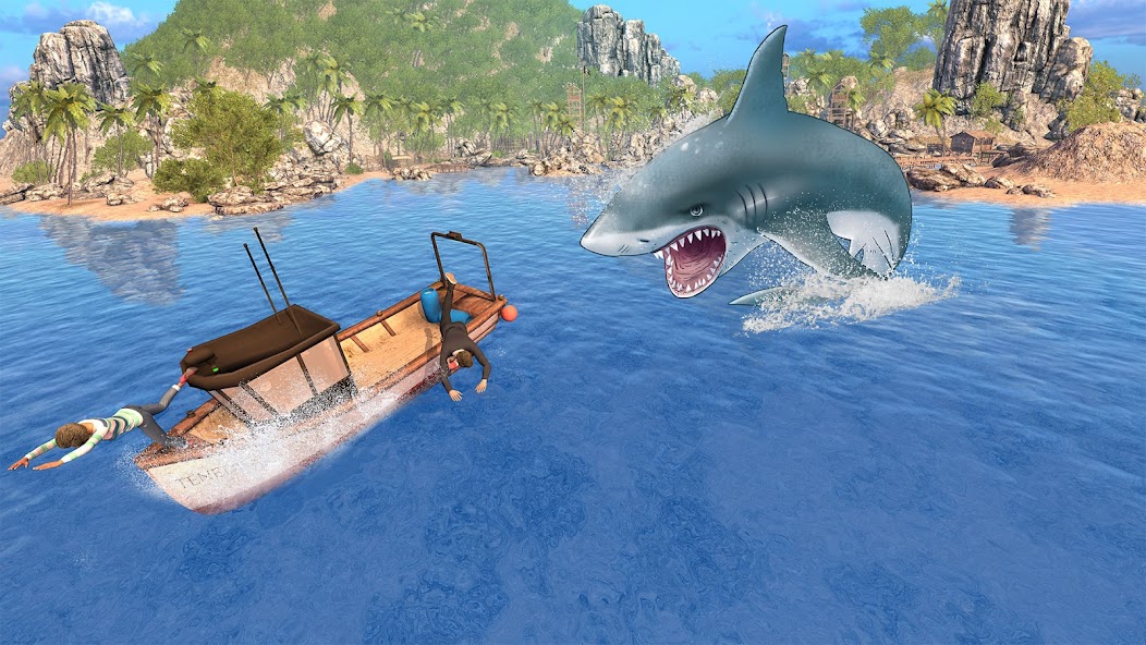 Angry Shark Games: Game 2024 Mod স্ক্রিনশট 2
