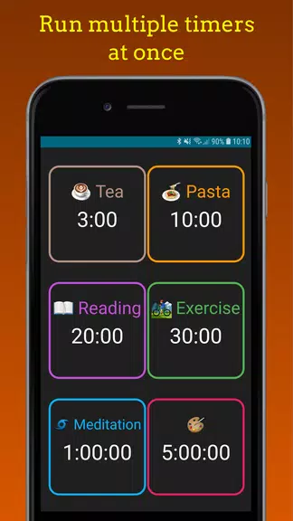 Timer: Multi Timer Captura de tela 1