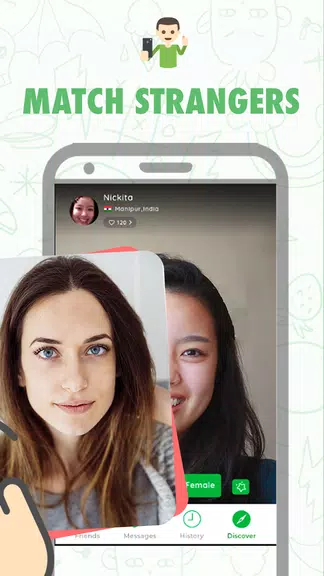 Pally Video chat 螢幕截圖 1