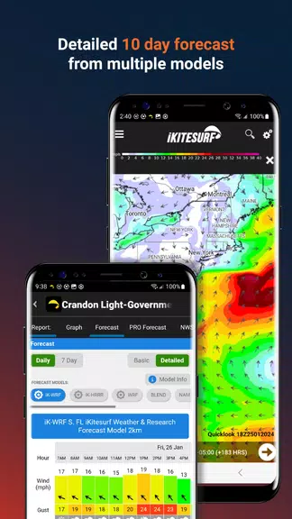 iKitesurf: Weather & Waves 스크린샷 2