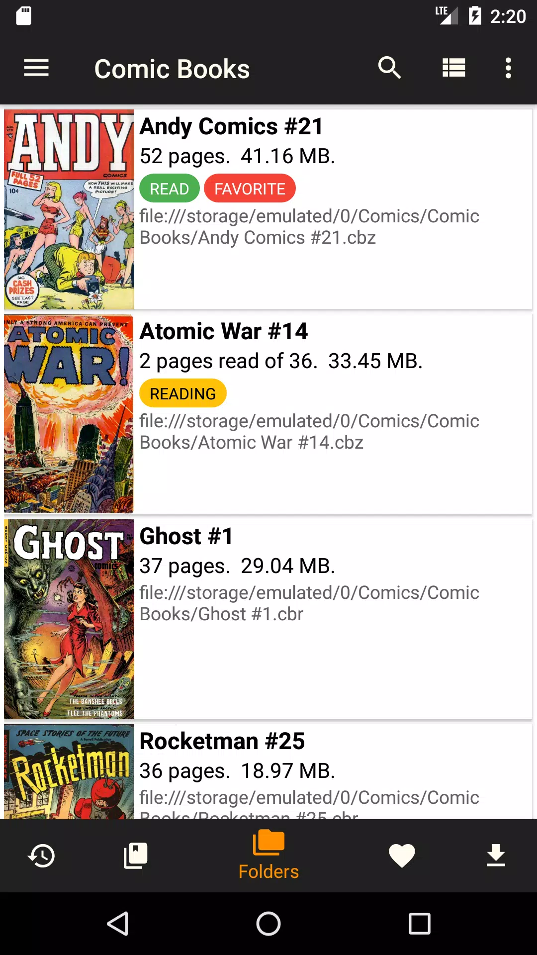 CDisplayEx Comic Reader Lite应用截图第0张