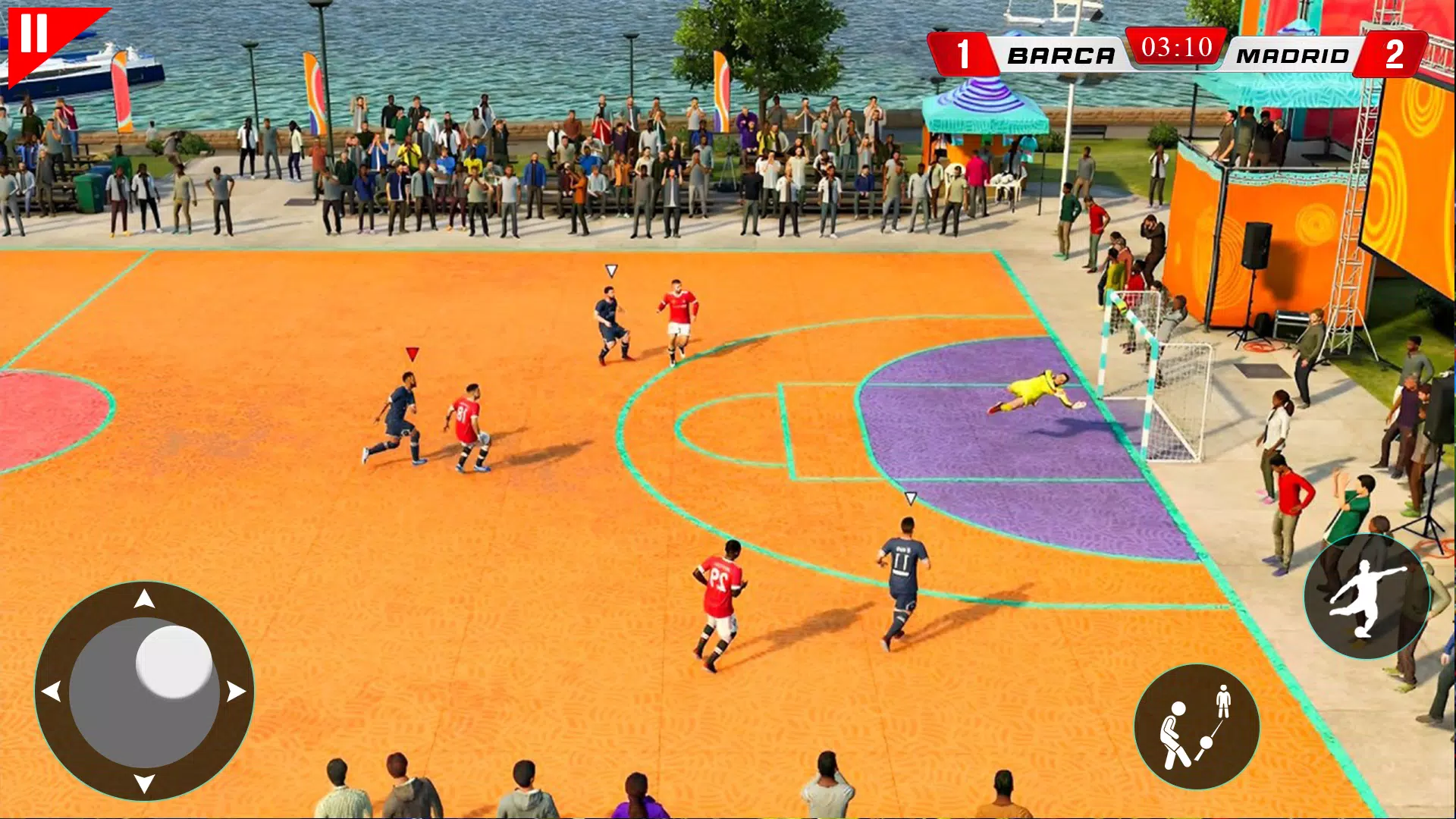 Street Soccer: Futsal Games Captura de tela 1