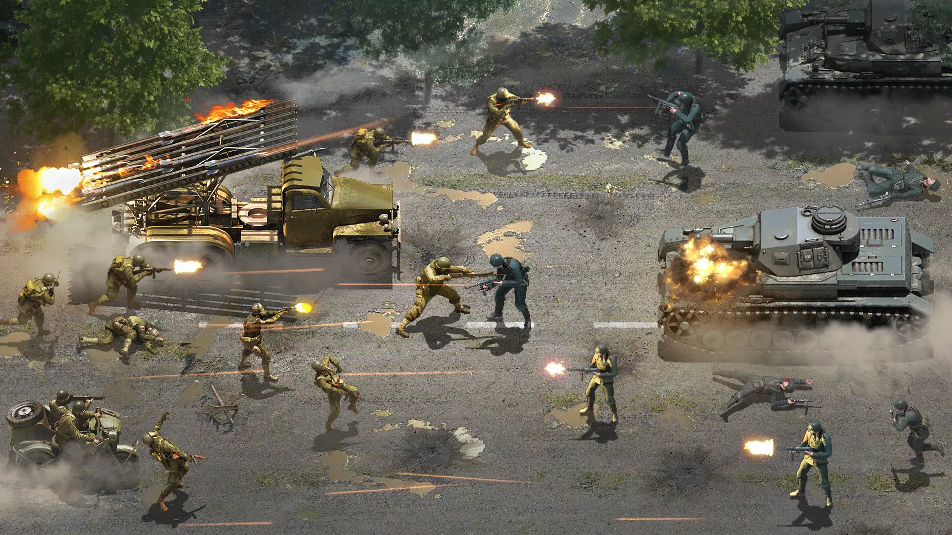 Heroes of War 스크린샷 0