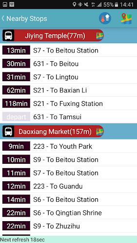 Keelung Bus Timetable 螢幕截圖 1