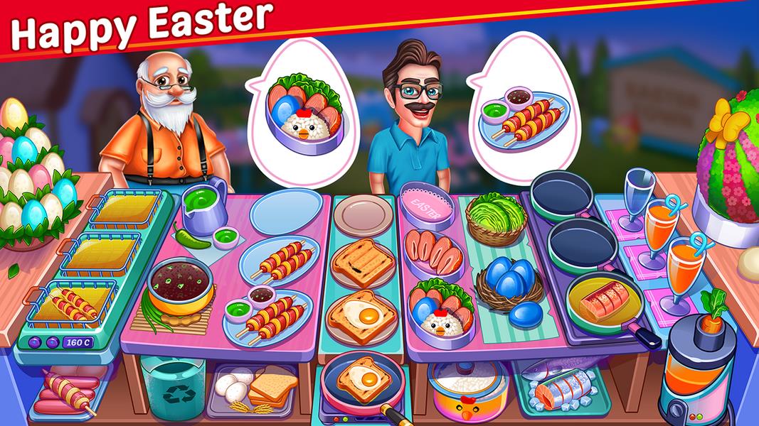 Christmas Food Shop - Cooking Restaurant Chef Game Screenshot 1