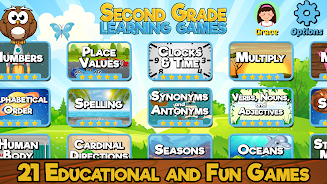 Second Grade Learning Games Ảnh chụp màn hình 3