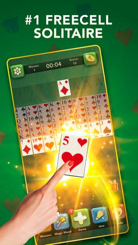 FreeCell Classic Card Game Schermafbeelding 2