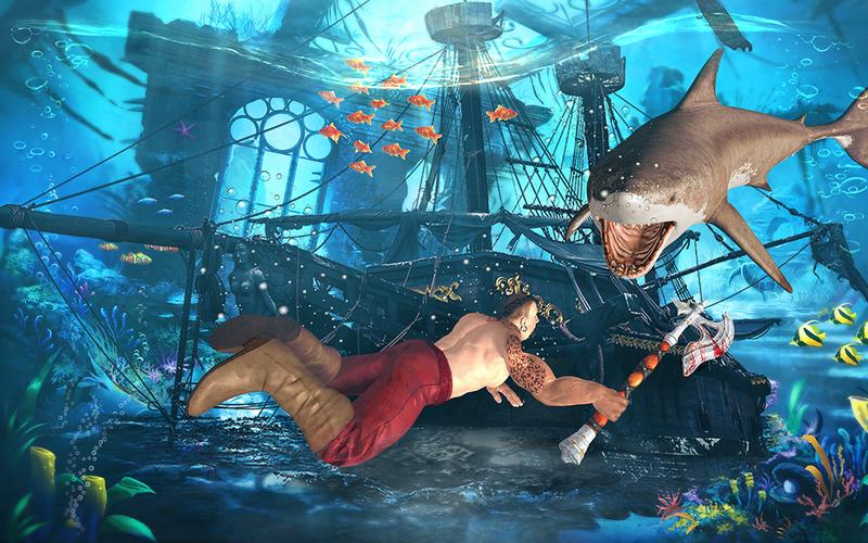 Megalodon shark fish eater应用截图第2张