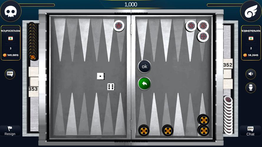Backgammon Plakato : محبوسه 螢幕截圖 0