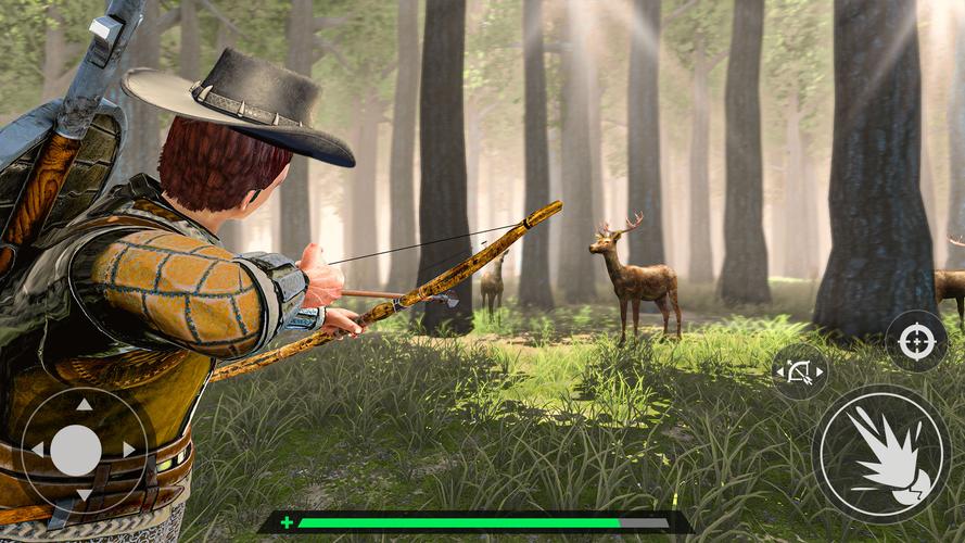 Animal Archery Hunting Games Скриншот 0