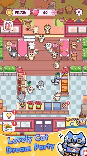Cat Bar - Restaurant Tycoon Capture d'écran 1