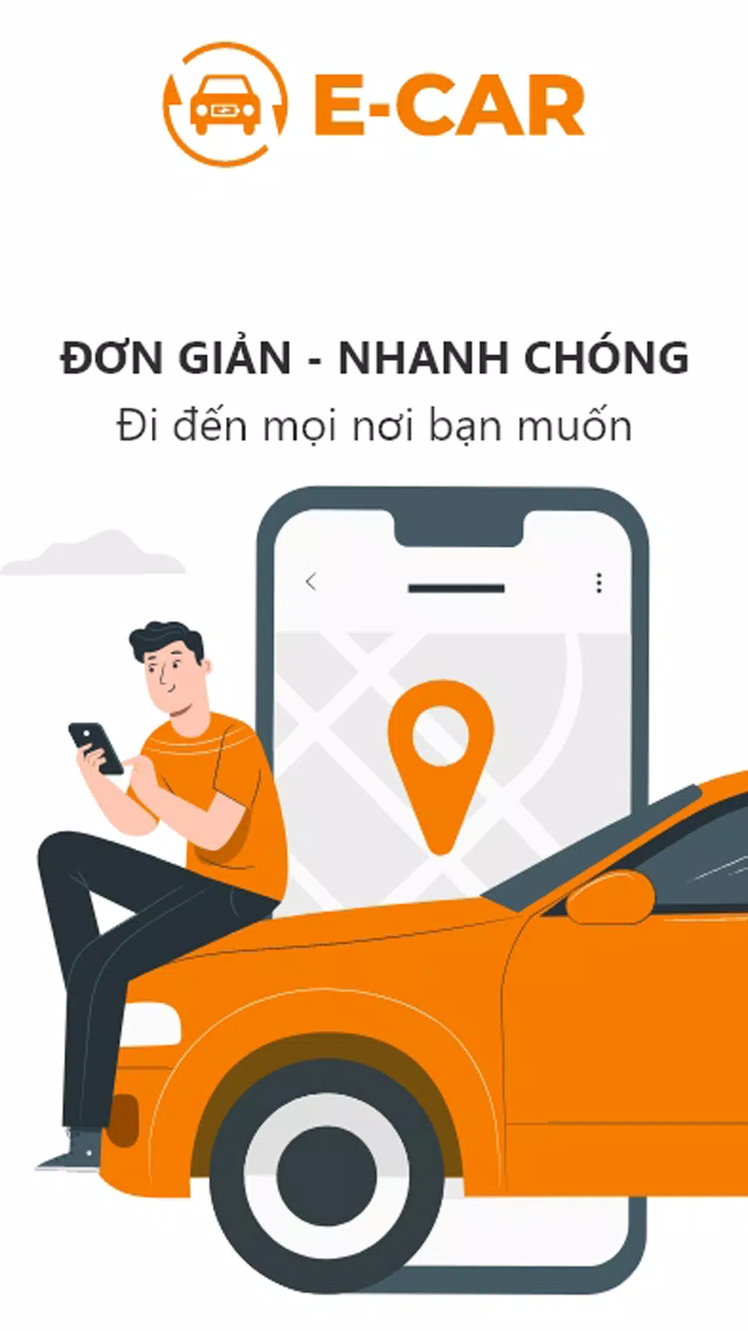 E-CAR Gọi xe ô tô điện 螢幕截圖 1