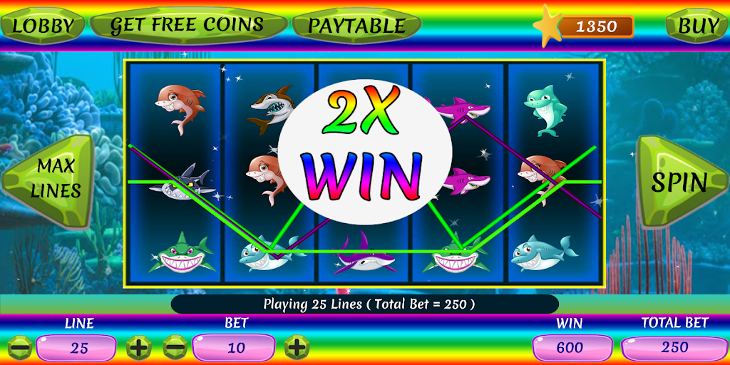 Shark Slots Ảnh chụp màn hình 1