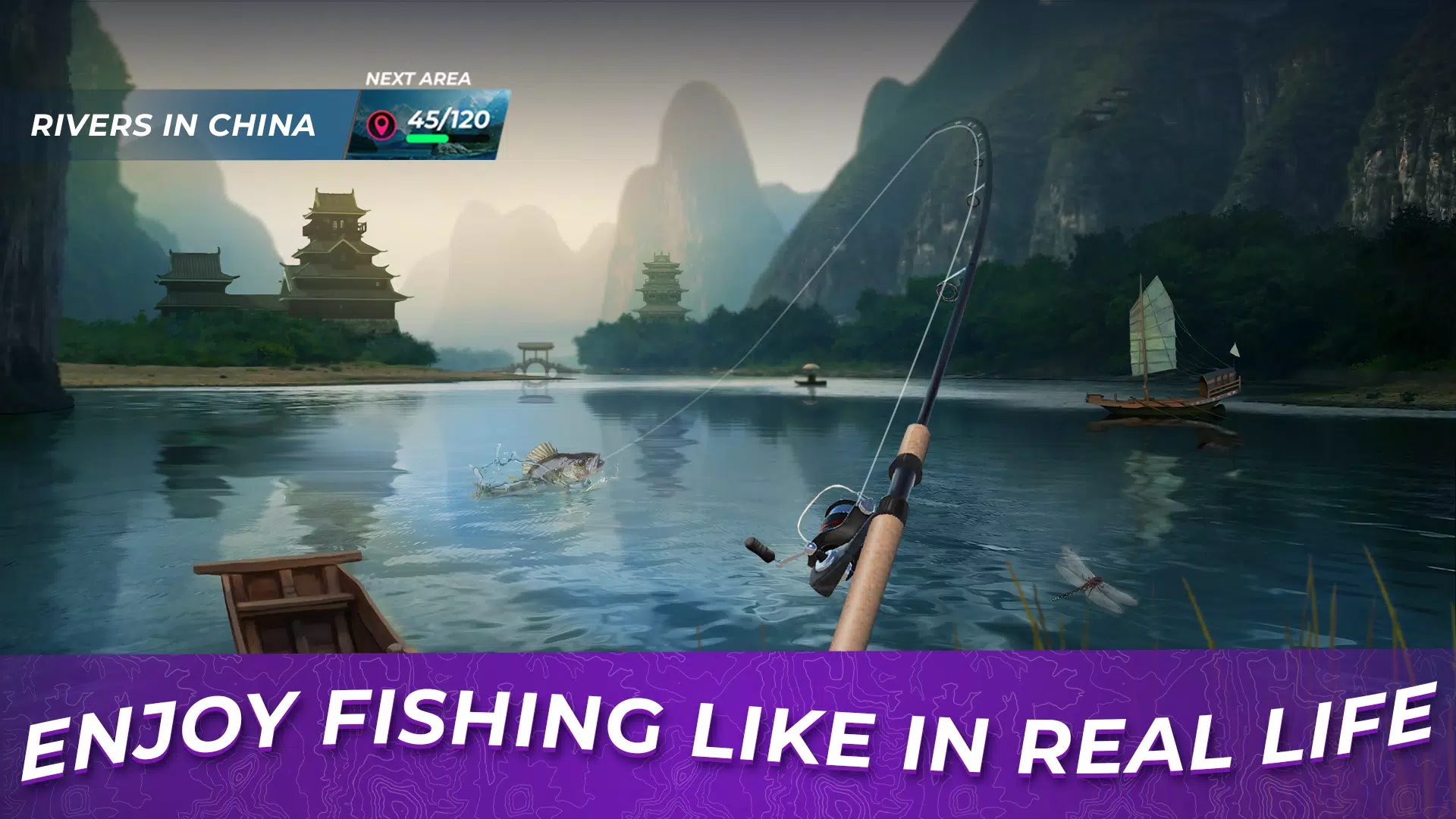 Fishing Rival 螢幕截圖 1